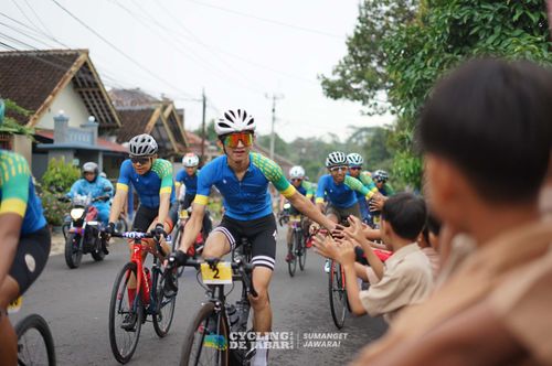 Race photo from Cycling de Jabar 2024