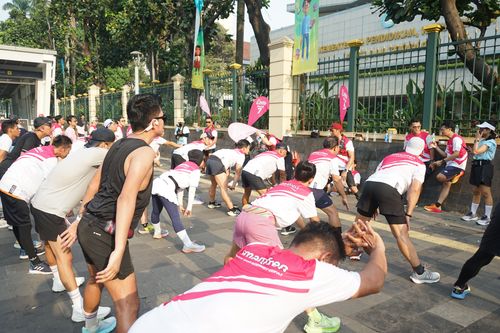 Race photo from Smartfren Run 2024 Vibes