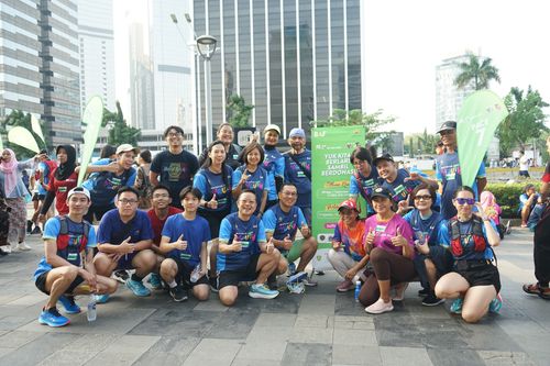 Race photo from Lari Bareng Yuk!