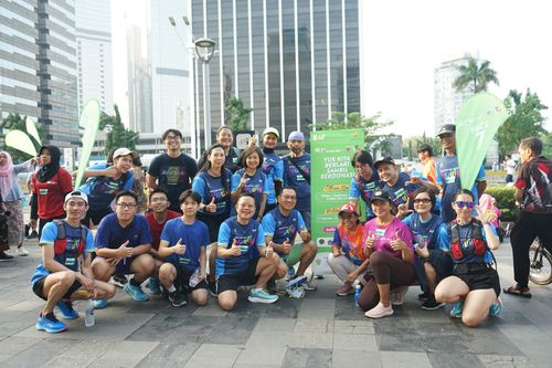 Race photo from Lari Bareng Yuk!