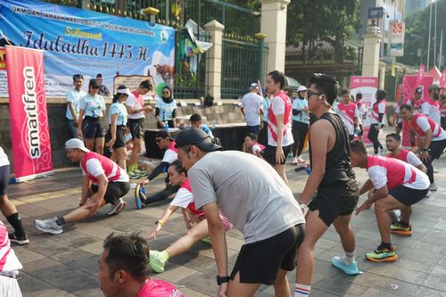 Race photo from Smartfren Run 2024 Vibes
