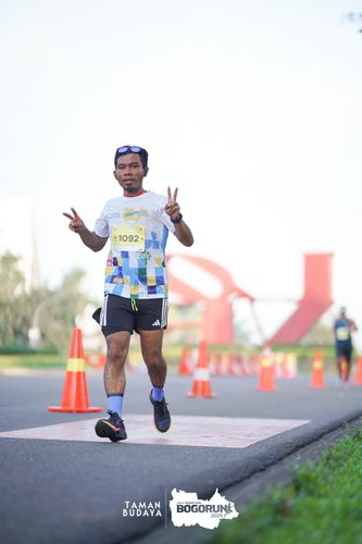 Race photo from Taman Budaya x BOGORUN 2025