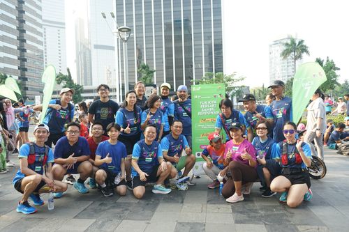 Race photo from Lari Bareng Yuk!