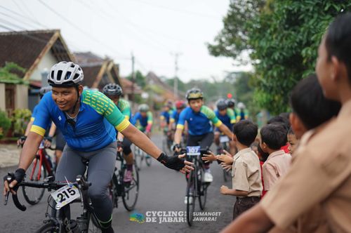 Race photo from Cycling de Jabar 2024