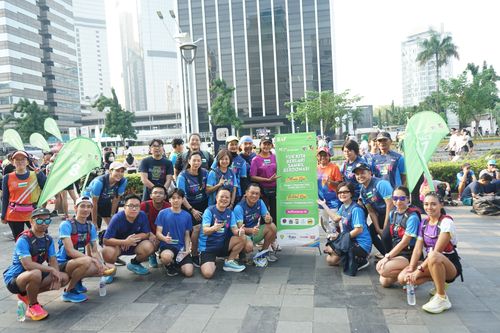 Race photo from Lari Bareng Yuk!