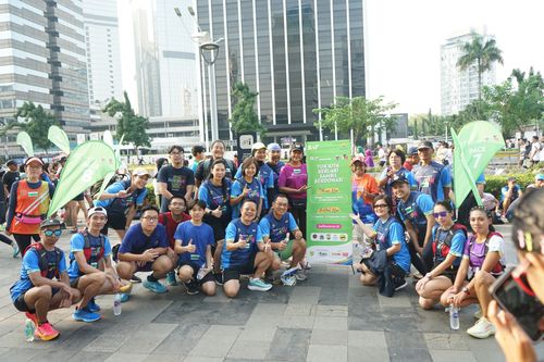 Race photo from Lari Bareng Yuk!