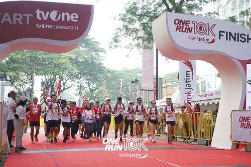 Race photo from ONE RUN 10 K