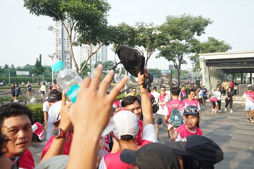 Race photo from Smartfren Run 2024 Vibes