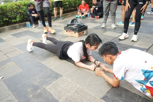 Race photo from One Run 10K Vibes 2024