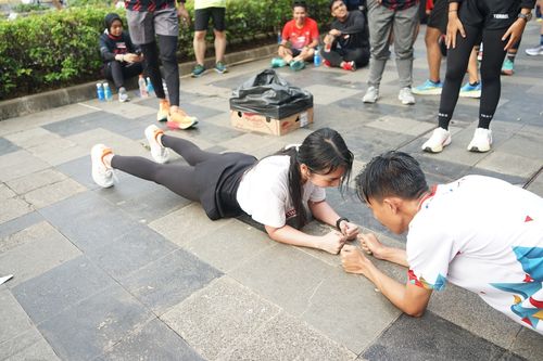 Race photo from One Run 10K Vibes 2024
