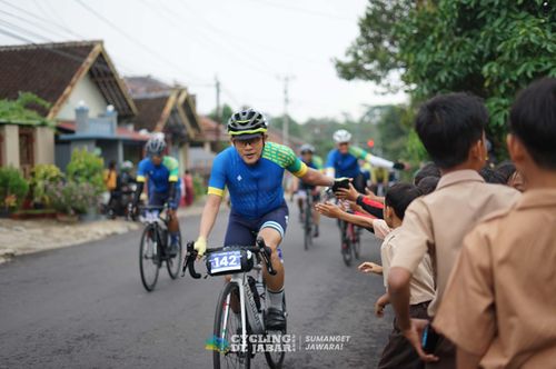 Race photo from Cycling de Jabar 2024