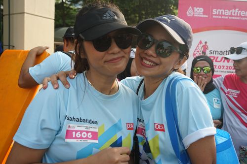 Race photo from Smartfren Run 2024 Vibes