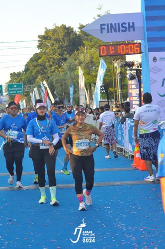 Race photo from Jabar Run 10K 2024
