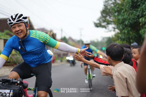 Race photo from Cycling de Jabar 2024