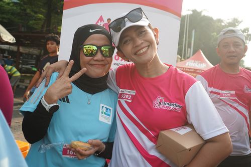 Race photo from Smartfren Run 2024 Vibes