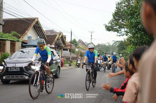 Race photo from Cycling de Jabar 2024