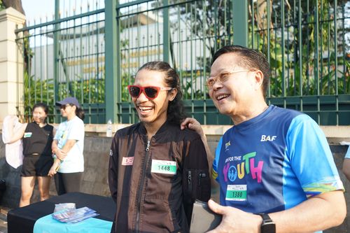 Race photo from Lari Bareng Yuk!
