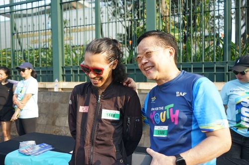 Race photo from Lari Bareng Yuk!