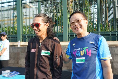 Race photo from Lari Bareng Yuk!