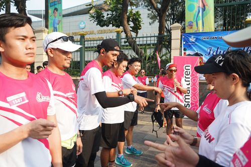 Race photo from Smartfren Run 2024 Vibes