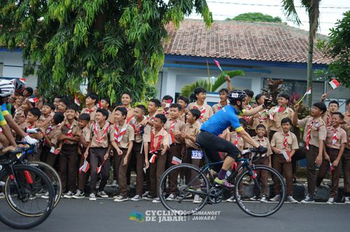 Race photo from Cycling de Jabar 2024
