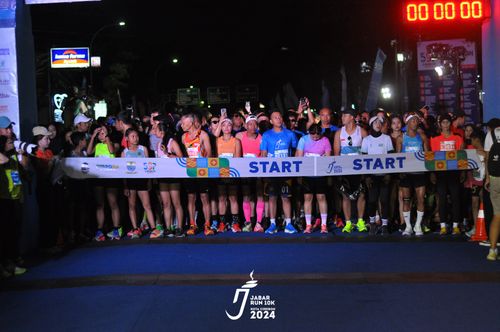 Race photo from Jabar Run 10K 2024
