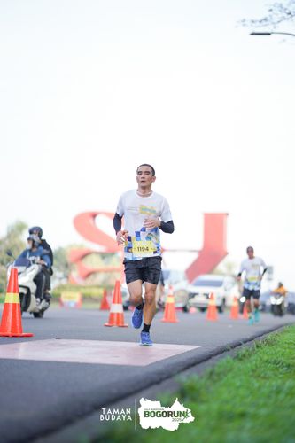 Race photo from Taman Budaya x BOGORUN 2025