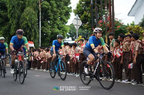 Race photo from Cycling de Jabar 2024