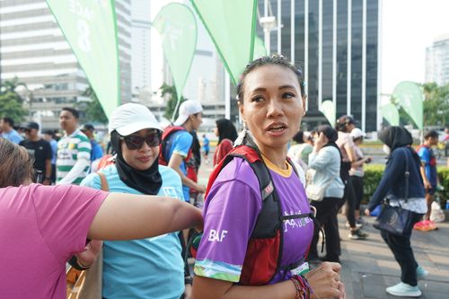 Race photo from Lari Bareng Yuk!