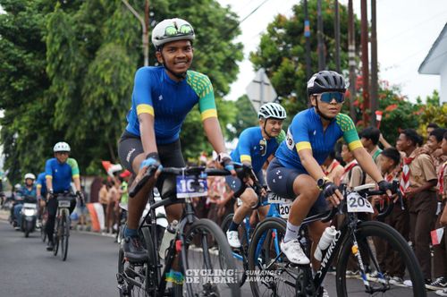 Race photo from Cycling de Jabar 2024