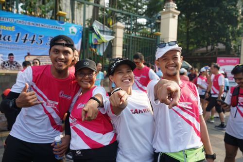 Race photo from Smartfren Run 2024 Vibes