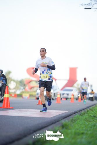 Race photo from Taman Budaya x BOGORUN 2025
