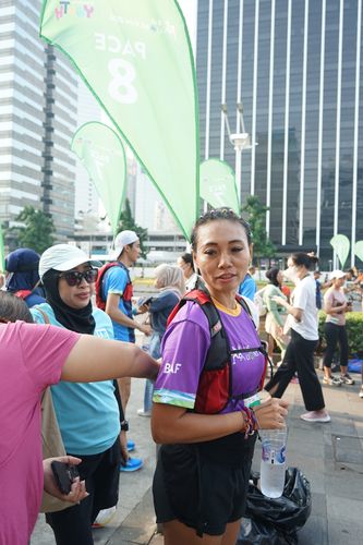 Race photo from Lari Bareng Yuk!