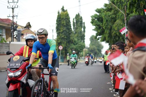 Race photo from Cycling de Jabar 2024
