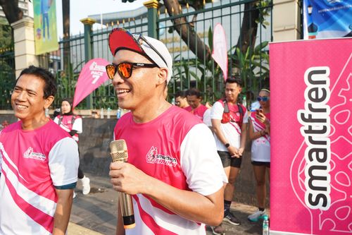 Race photo from Smartfren Run 2024 Vibes