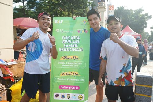 Race photo from Lari Bareng Yuk!