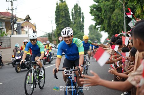 Race photo from Cycling de Jabar 2024