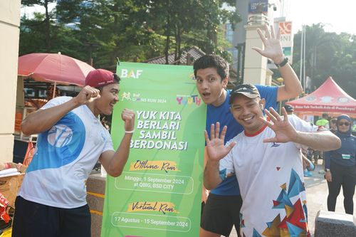 Race photo from Lari Bareng Yuk!