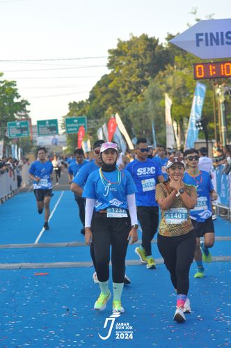 Race photo from Jabar Run 10K 2024