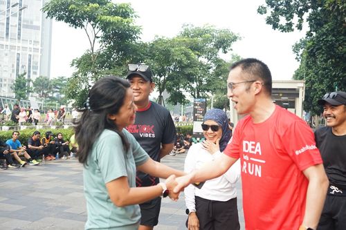 Race photo from One Run 10K Vibes 2024