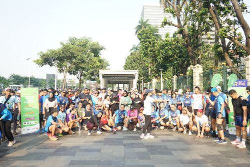 Race photo from Lari Bareng Yuk!