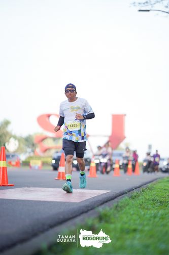 Race photo from Taman Budaya x BOGORUN 2025