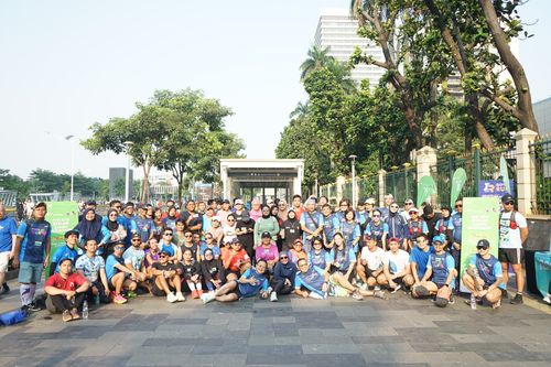 Race photo from Lari Bareng Yuk!