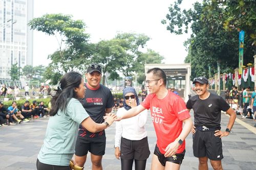 Race photo from One Run 10K Vibes 2024