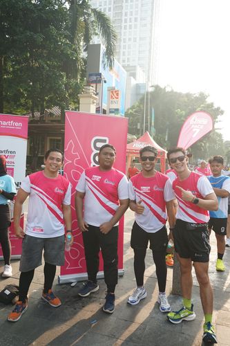 Race photo from Smartfren Run 2024 Vibes