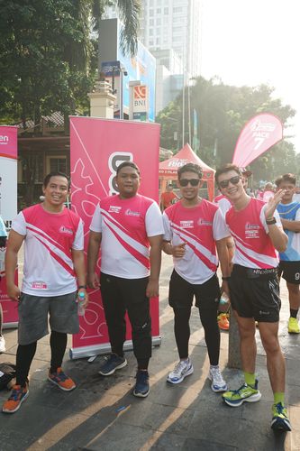 Race photo from Smartfren Run 2024 Vibes