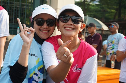 Race photo from Smartfren Run 2024 Vibes