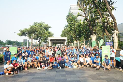 Race photo from Lari Bareng Yuk!