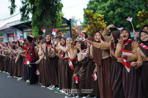 Race photo from Cycling de Jabar 2024