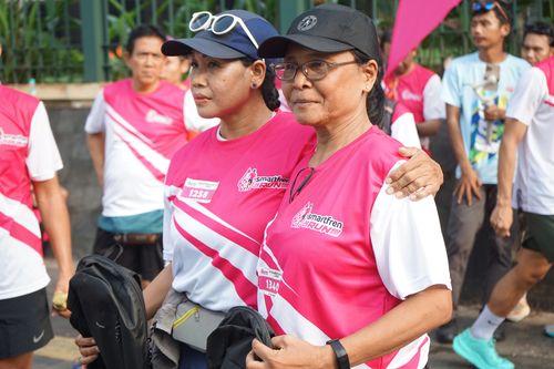 Race photo from Smartfren Run 2024 Vibes